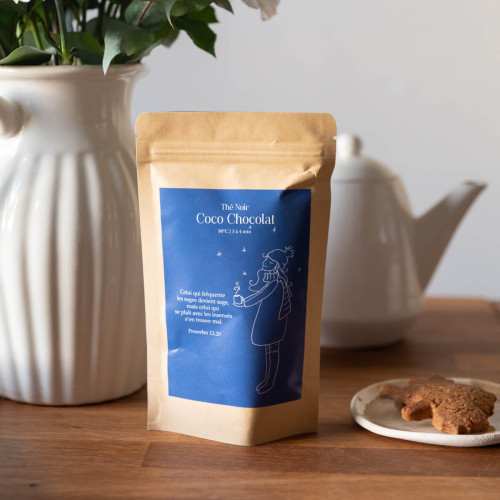 Thé noir Coco-Chocolat - Sachet 50g