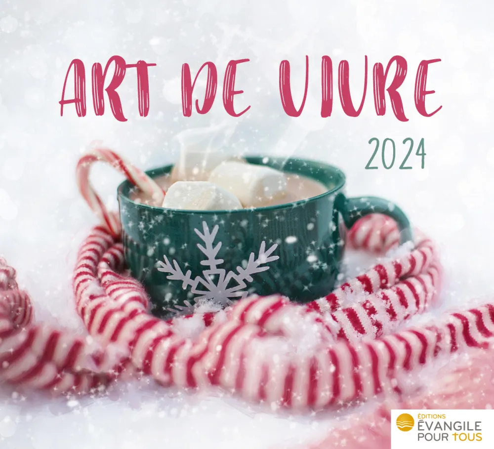 Art de vivre - Mini calendrier de table