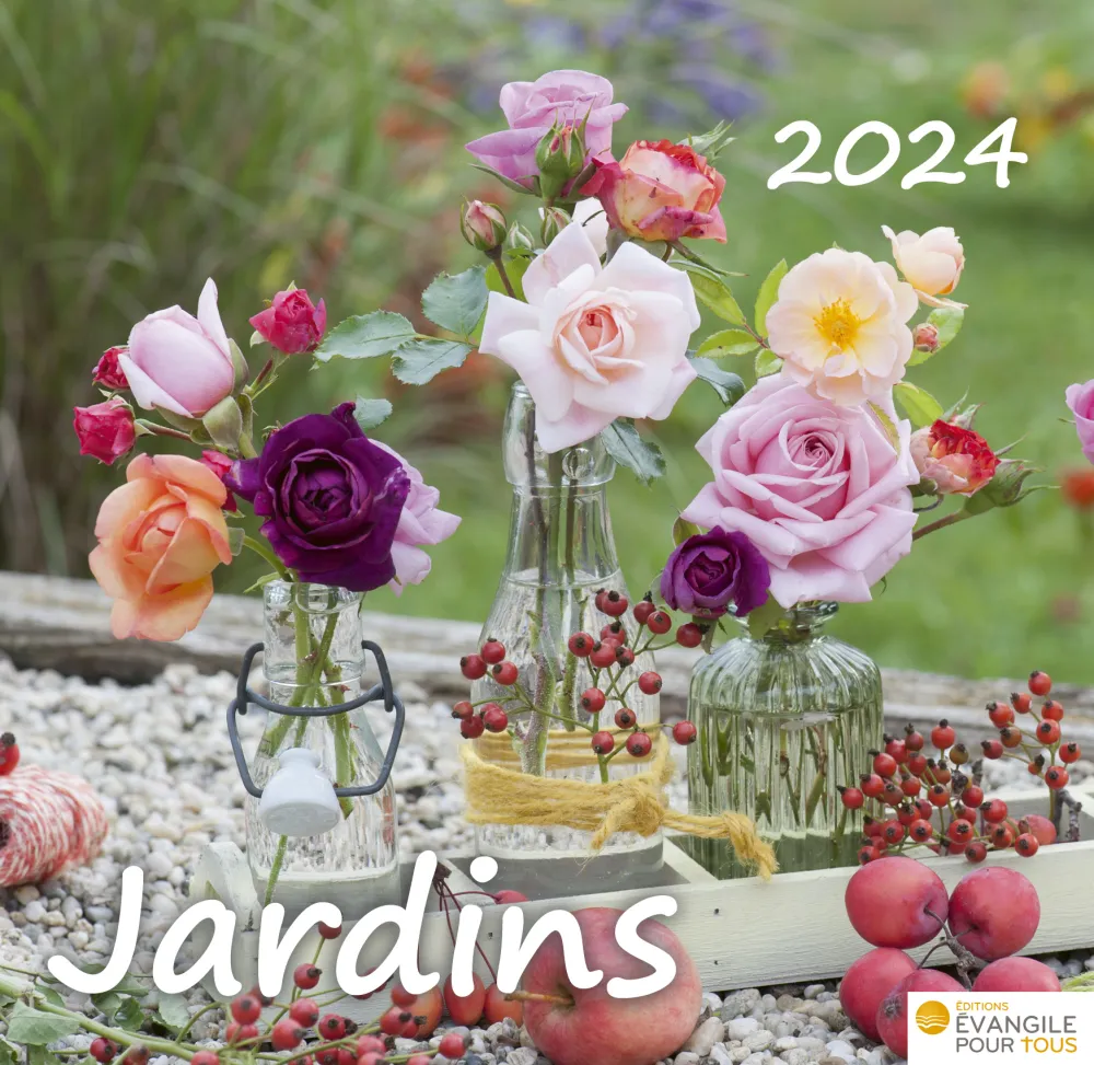 Jardins, Merveilles de la création - Calendrier de table