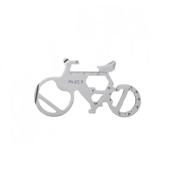 Multitool Fahrrad mit Gravur Ps 27,1 - 19 Funktionen