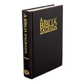 Portugais, Bible Almeida du Brésil, Révisée et Corrigée, noire