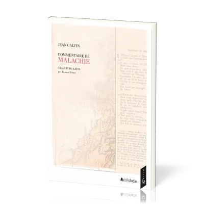 Commentaire de Malachie - Traduit du latin par Renaud Festal