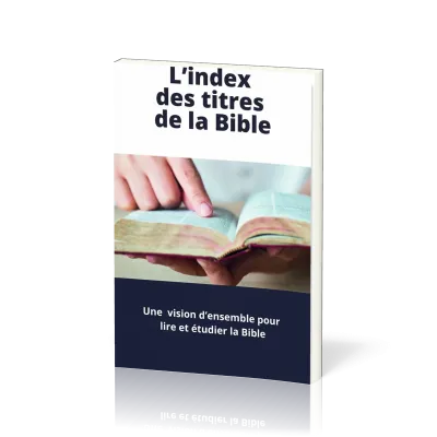 Index des titres de la Bible
