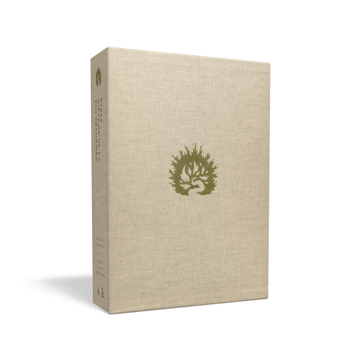 Bible d’étude de la foi réformée - Rouge brique, Similicuir, tranches or, un signet