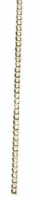 COLLIER PLAQUE OR  45 cm LAMINE