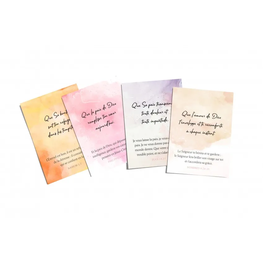 Coffret de 100 mini-cartes - 100 bénédictions pour toutes les occasions