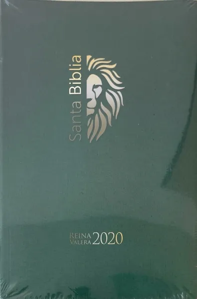 Espagnol, Bible, Reina Valera 2020, gros caractères, couverture motif Lion