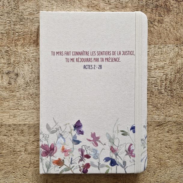 Carnet de notes Actes 2.28 - A5 toile avec élastique