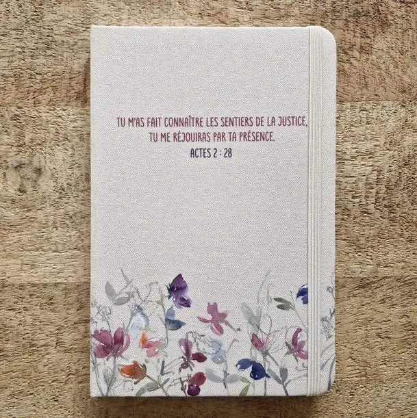 Carnet de notes Actes 2.28 - A5 toile avec élastique
