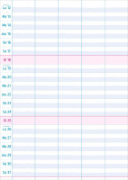 Multiplanning - Calendrier mural