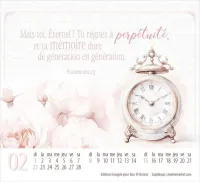 Splendeur - Mini calendrier de table