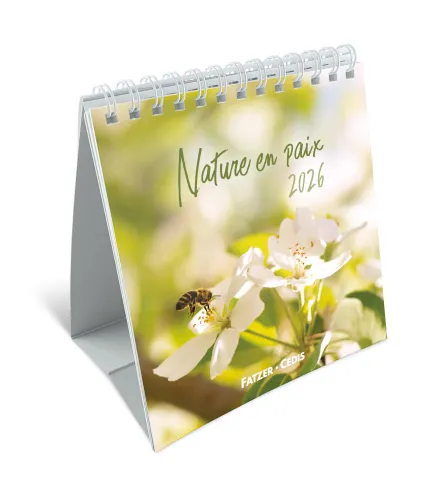 Nature en paix - calendrier à poser
