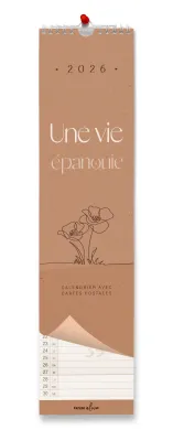 Calendrier Une vie épanouie - Calendrier avec cartes postales