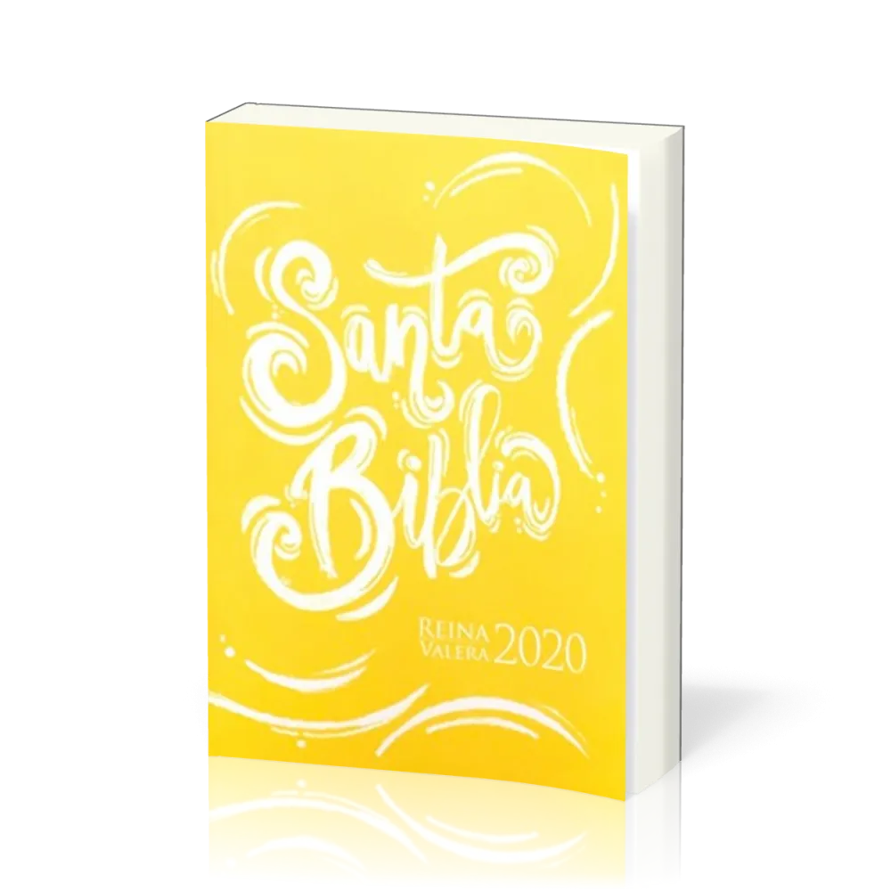 Espagnol, Bible RVR2020, Jaune, Edition de poche