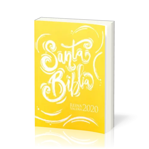 Espagnol, Bible RVR2020, Jaune, Edition de poche