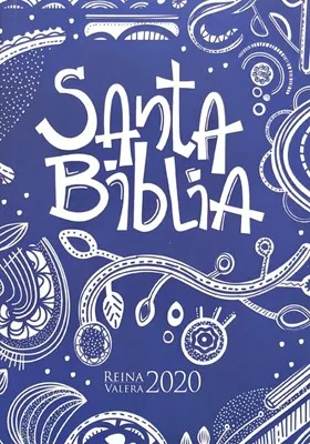 Espagnol, Bible RVR2020, Bleu-blanc, de poche