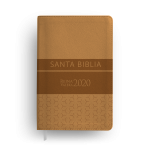 Espagnol, Bible RVR2020, Ultrafine, Similicuir, marron