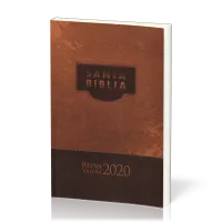 Espagnol, Bible RVR2020, brochée, marron - rústica marrón misionera 070