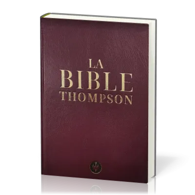 Bible Thompson Colombe, bordeaux - couverture rigide