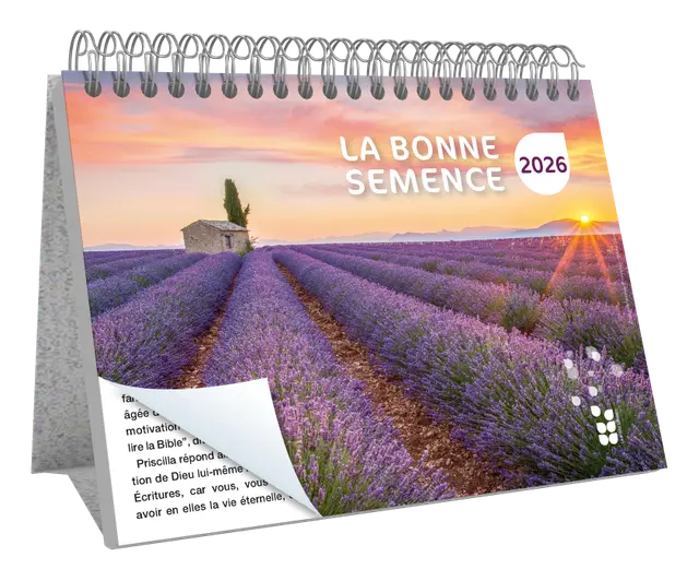 Calendrier La Bonne Semence - grand format, à poser