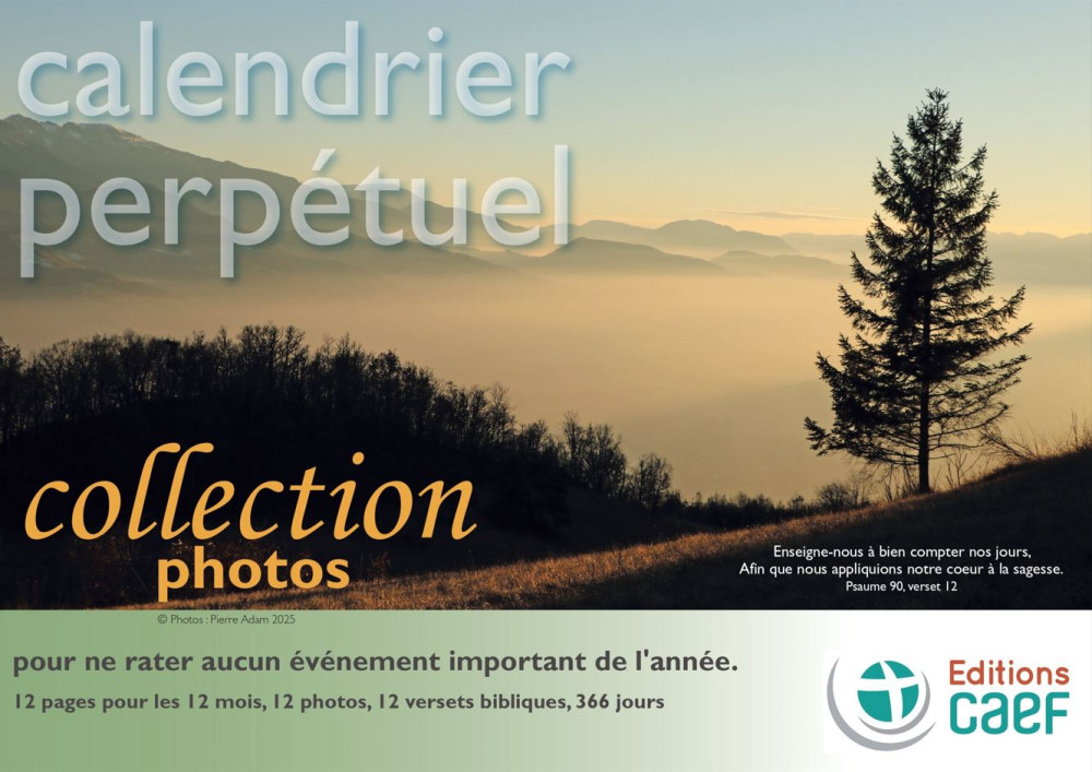 Calendrier perpétuel - paysages