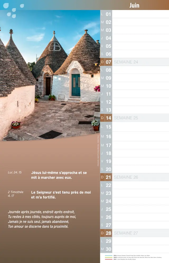 Bonne Semence calendrier (La) - Mensuel-mémo