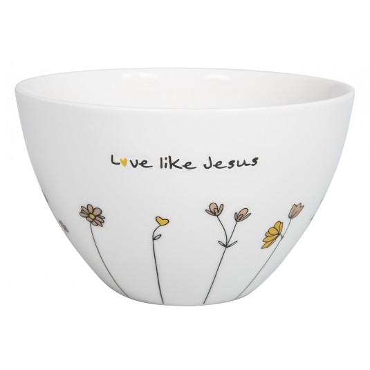 Bol à céréales - "Love like Jesus"