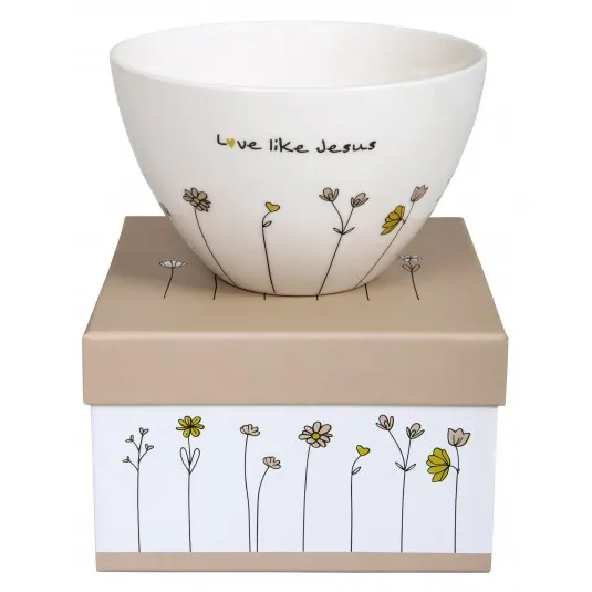 Bol à céréales « Love like Jesus »