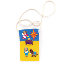 Pack de 200 autocollants en mousse Nativité