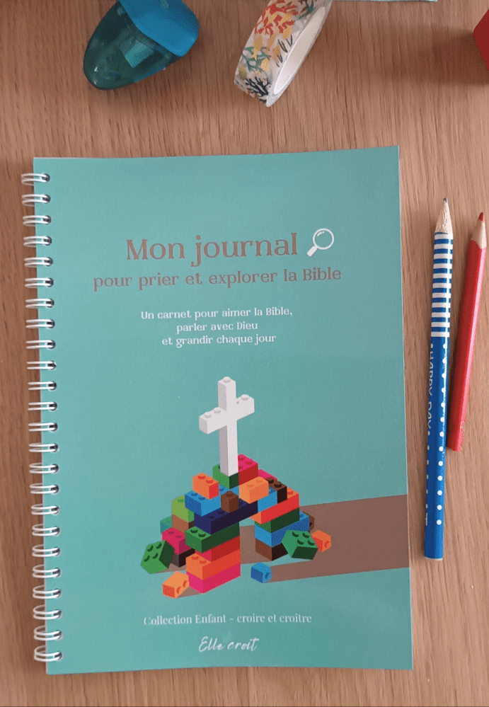 Mon journal : pour prier et explorer la Bible - Carnet enfant