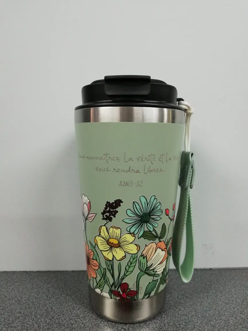 Mug isotherme "Vous connaitrez la vérité…" Jean 8.32