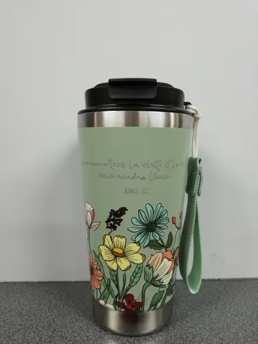 Mug isotherme "Vous connaitrez la vérité…" Jean 8.32