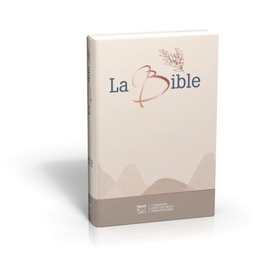 Bible Segond 21, gros caractères, - modèle rigide toilé matelassé - La Maison de la Bible x Sœur_co
