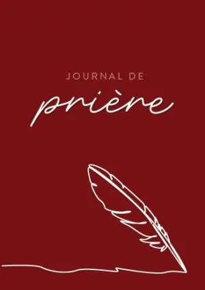 Journal de prière - Rouge cerise - Spirale