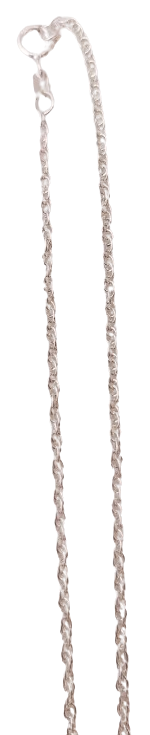 Collier Torsade 2 mm en argent 925 - 45 cm