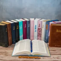 Bible Segond 21 compacte (Premium Style) - couverture souple toile blanche, avec tranches dorées...