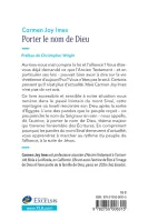 Porter le nom de Dieu - Marcher au rythme du peuple de l’alliance