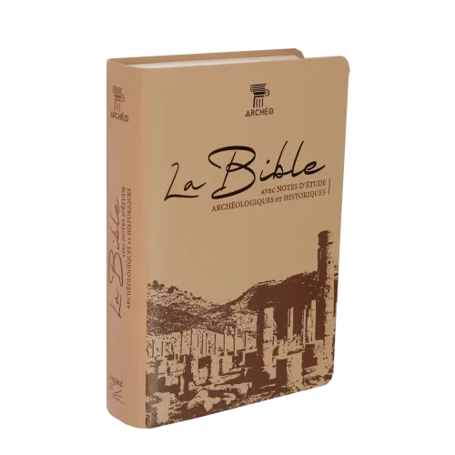 Bible Segond 21 «archéo», avec notes d'étude archéologiques et historiques - modèle souple, toile...