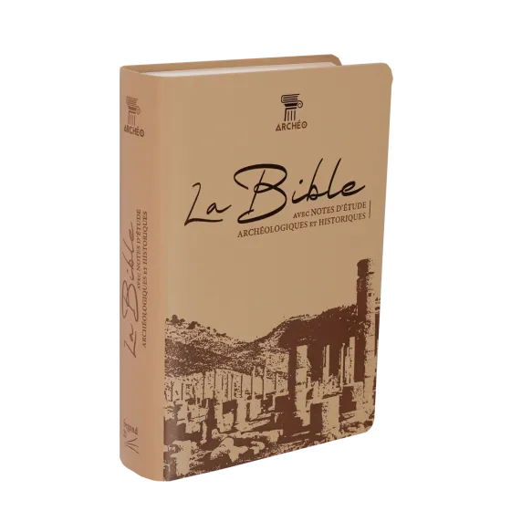 Bible Segond 21 «archéo», avec notes d'étude archéologiques et historiques - modèle souple, toile...