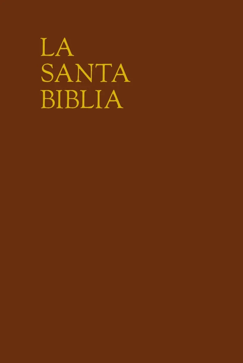 Espagnol, Bible rigide, Version Moderne, grenat