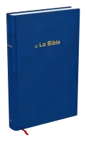 Bible Darby révisée grand format, rigide bleu