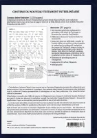 Grec-français, Nouveau Testament interlinéaire