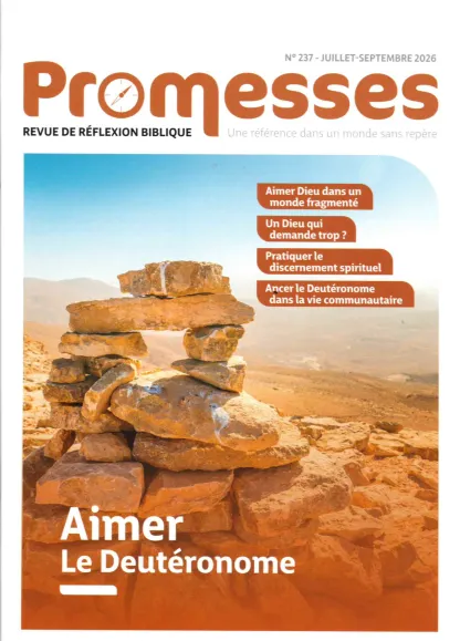 Revue Promesses n°237-Deuteronome