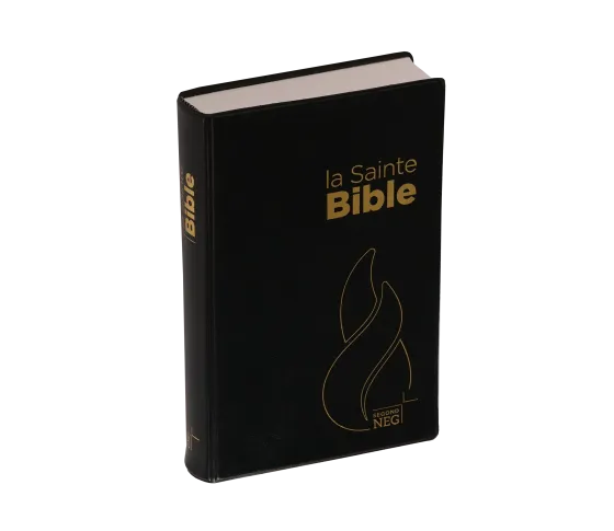Bible Segond NEG, compacte, noire - couverture souple, flexa