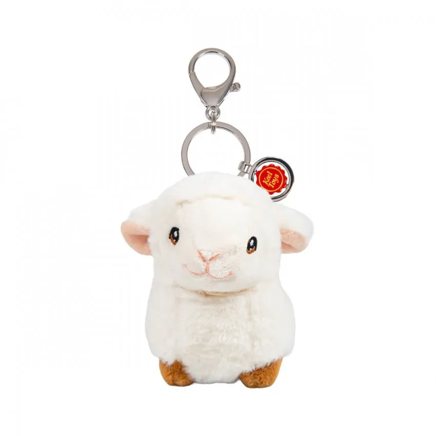 Porte-clés pour sac en peluche « Petit mouton »