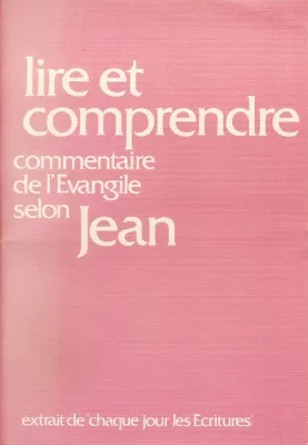 Lire et comprendre Jean