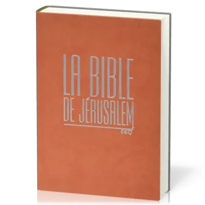 Bible de Jérusalem - souple, fauve, avec notes intégrales