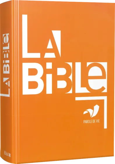 Bible Parole de Vie, orange - couverture rigide, sans deutérocanoniques