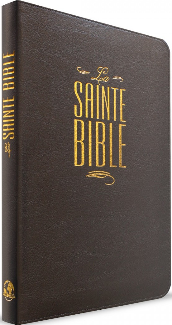 Bible Segond 1880 révisée, compacte, noire - Esaïe 55, couverture souple, vivella, avec zipper