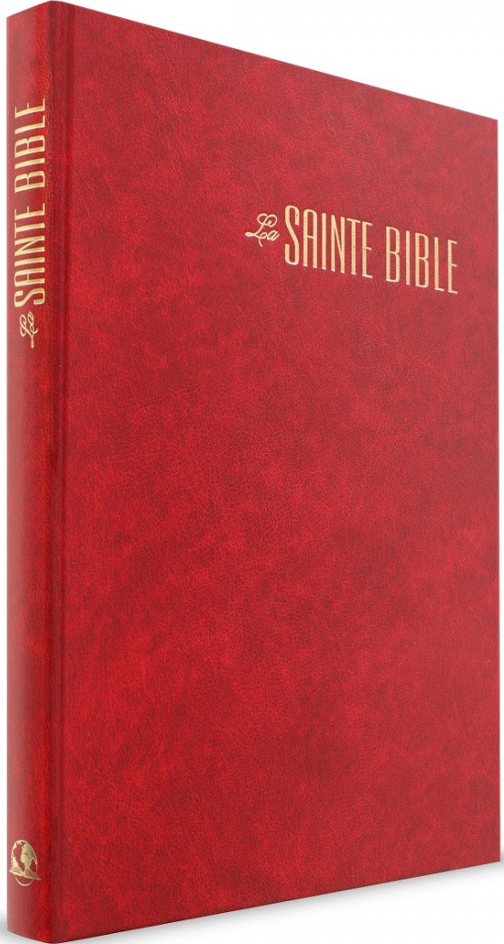 Bible Segond 1880 révisée, confort, bordeaux - couverture rigide